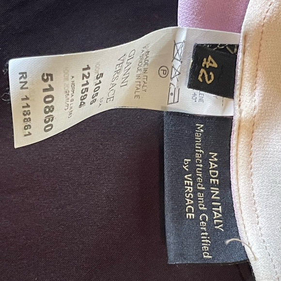 Vintage Versace Colorblock Top - Picture 8 of 8